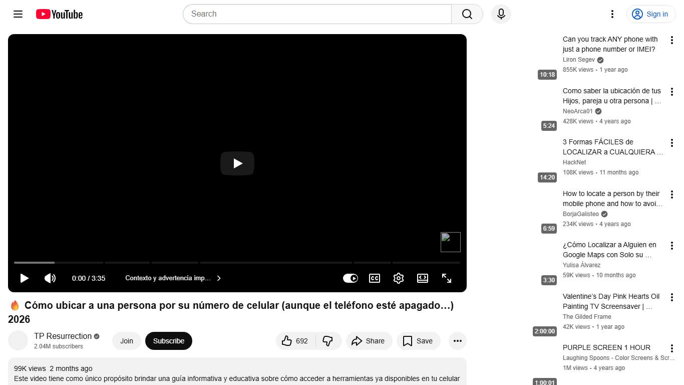 🔥 Cómo ubicar a una persona por su número de celular (aunque el teléfono esté apagado…) 2026 - YouTube