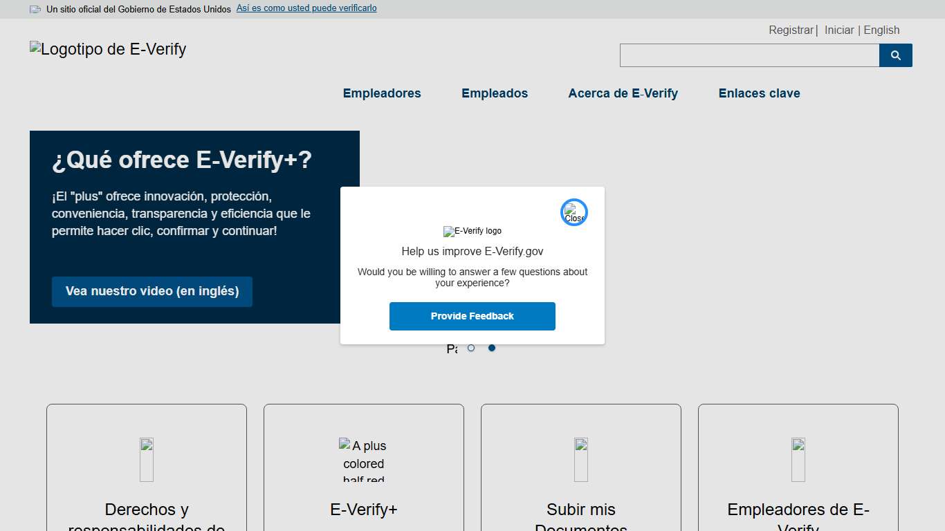 Inicio E-Verify