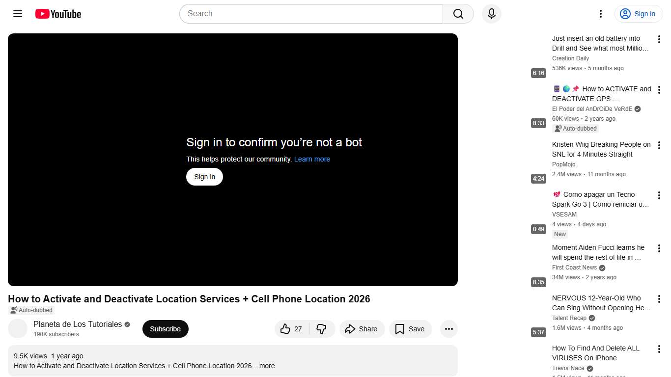 How to Activate and Deactivate Location Services + Cell Phone Location 2026 - YouTube