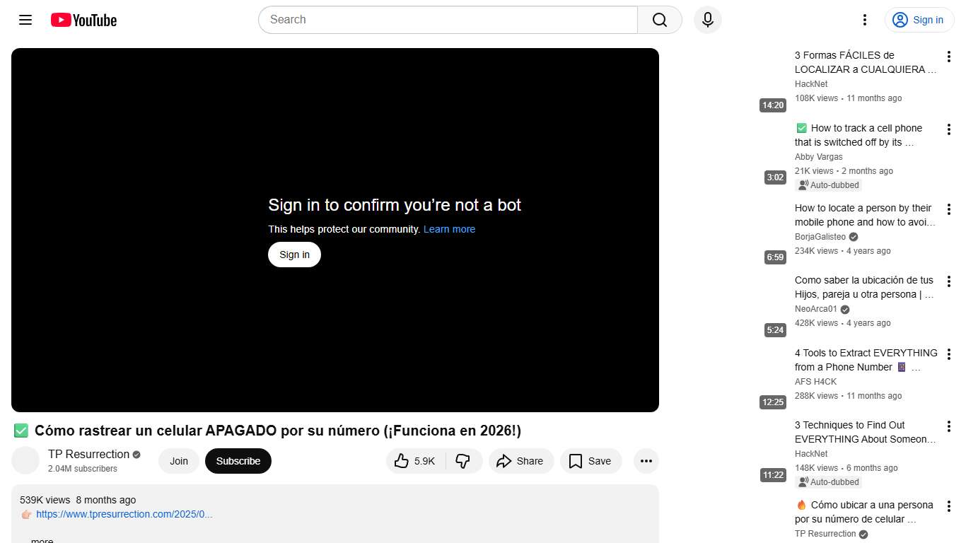 ✅ Cómo rastrear un celular APAGADO por su número (¡Funciona en 2026!) - YouTube